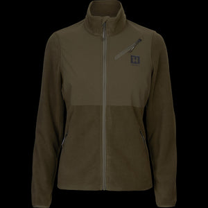 Fjell Fleecejakke Til Kvinner Hunting Green/Willow Green – Härkila