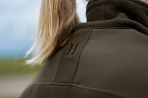Fjell Fleecejakke Til Kvinner Hunting Green/Willow Green – Härkila