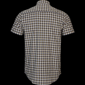 Fjell S/S-Skjorte Naval Blue Check – Härkila