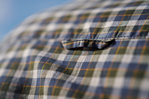 Fjell S/S-Skjorte Naval Blue Check – Härkila