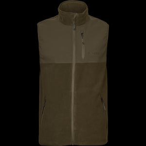 Fjell Fleece Vest Hunting Green/Willow Green – Härkila