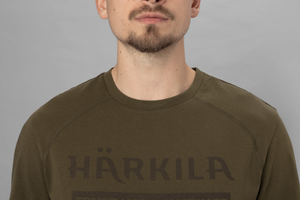 Logo S/S T-Skjorte - Willow Green – Härkila