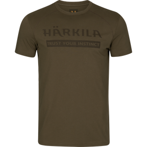 Logo S/S T-Skjorte - Willow Green – Härkila