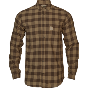 Skandinavisk L/S-Skjorte - Antique Bronze Check – Härkila