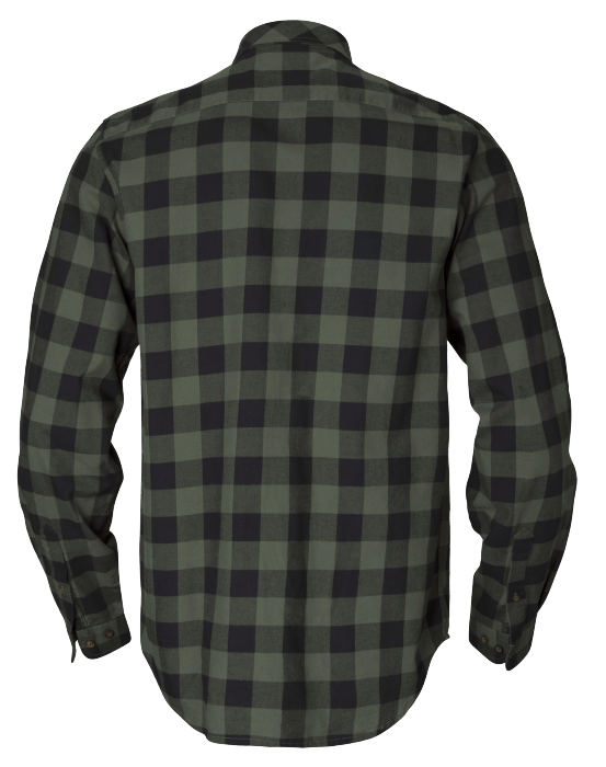 Skandinavisk L/S-Skjorte Green Check – Härkila