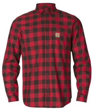 Skandinavisk L/S-Skjorte – Red Check – Härkila