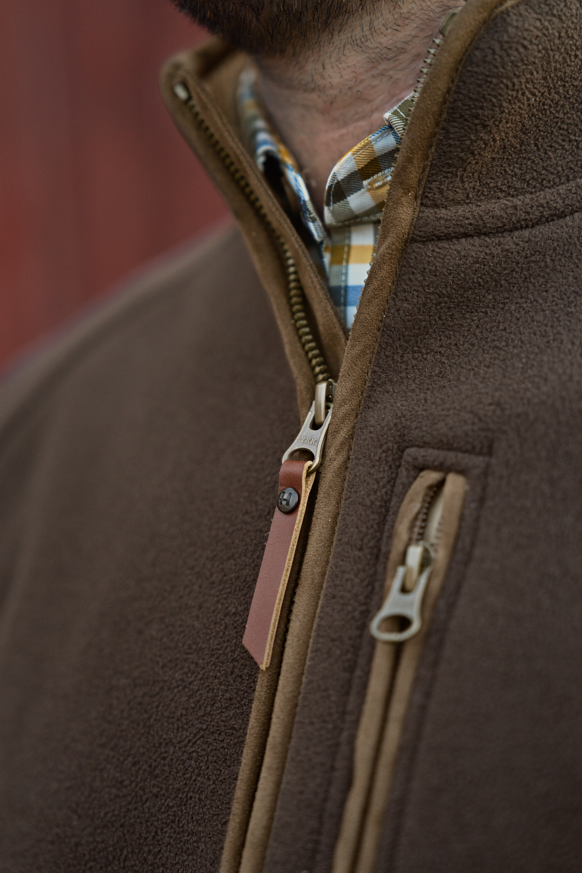 Sandhem Sherpa Fleecejakke – Demitasse Brown – Härkila