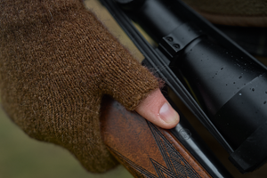 Alpacka fingervanter – Pinecone Brown – Härkila