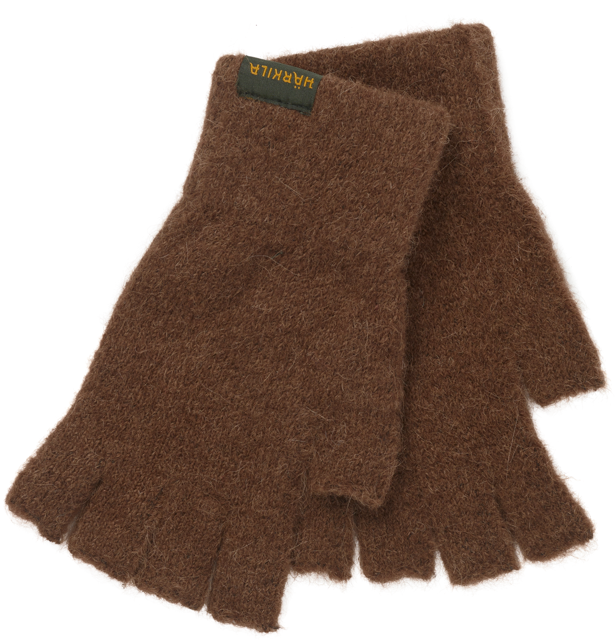 Alpacka fingervanter – Pinecone Brown – Härkila