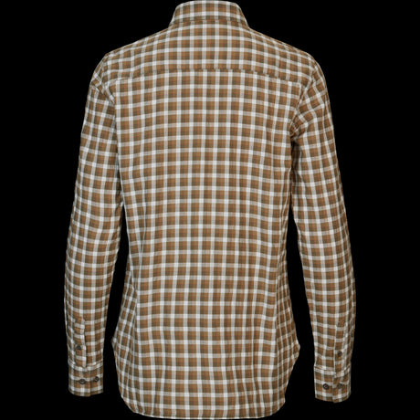 Fjell L/S-Skjorte Til Kvinner Dark Olive Check – Härkila