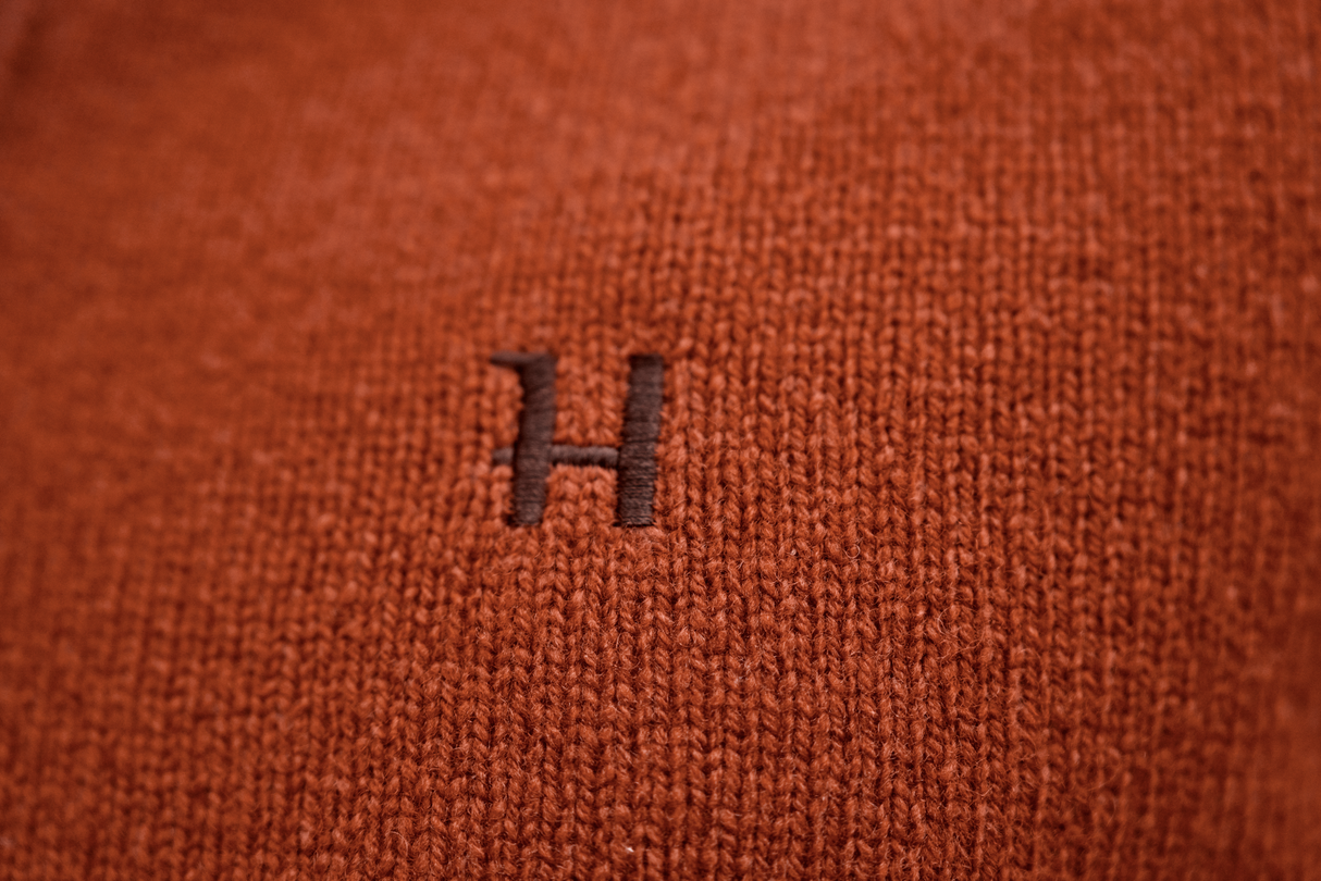 Vincent Merino Half Zip Ullgenser – Bombay Brown – Härkila