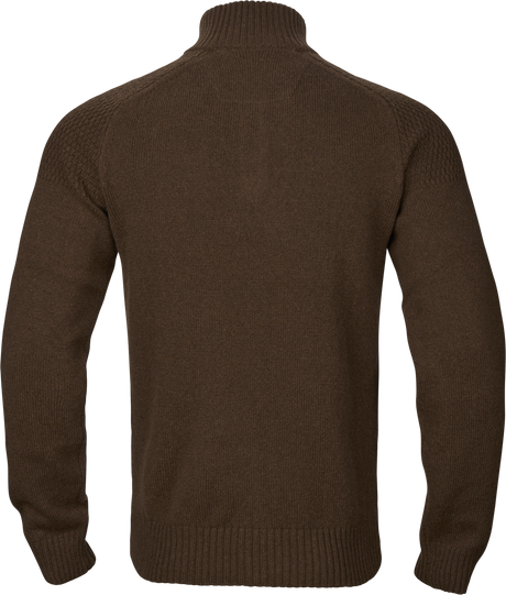 Vincent Merino Half Zip Ullgenser – Demitasse Brown – Härkila