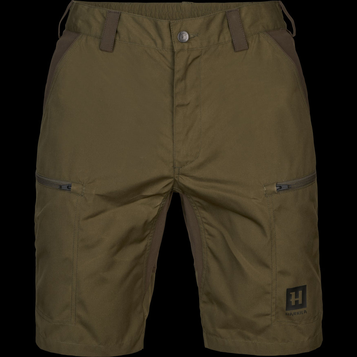 Fjell Shorts Dark Olive/Willow Green – Härkila
