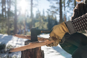 Øks Kikut 23 cm Svart/Green S – Brusletto