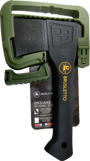 Øks Kikut 23 cm Svart/Green S – Brusletto