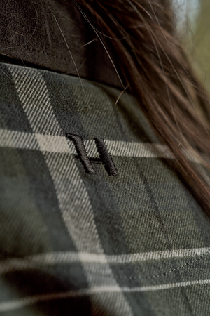Pajala L/S Skjorte Dame – Olive Check – Härkila