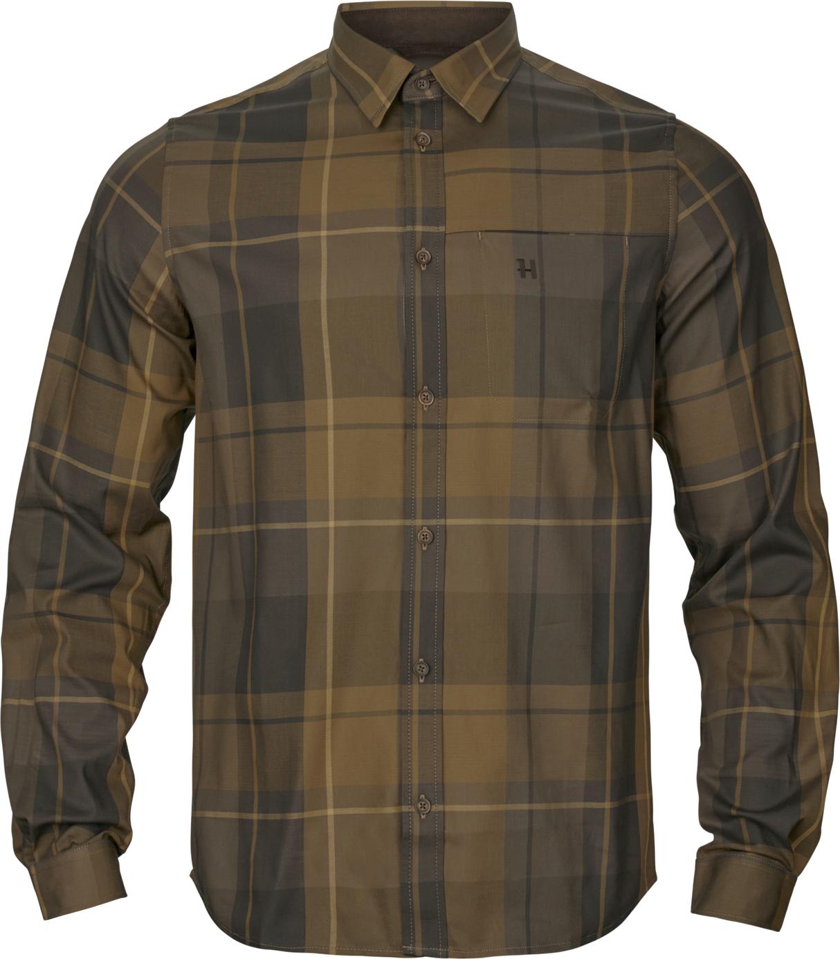 Akse L/S Skjorte – Willow Green Check – Härkila
