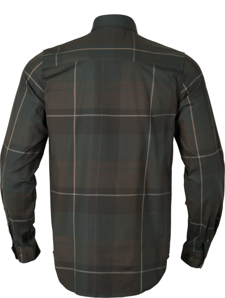 Akse langermet skjorte – Shadow Brown Check – Härkila