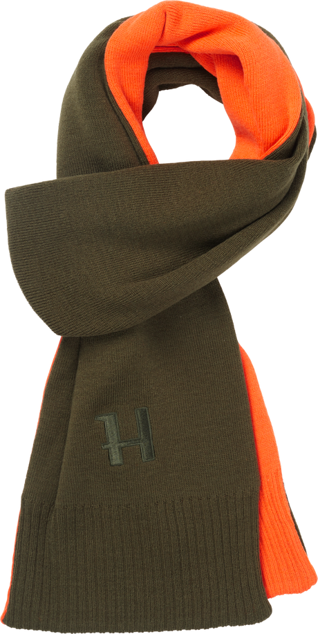 Vendbart skjerf – Willow Green/Orange – Härkila