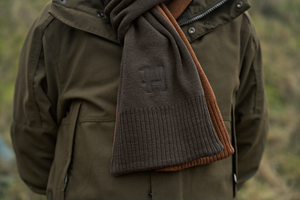 Vendbart skjerf – Shadow Brown/Rustique Clay – Härkila