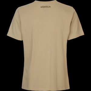 Stag Badge S/S T-skjorte W Sand – Härkila