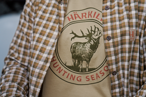 Stag Badge S/S T-skjorte W Sand – Härkila