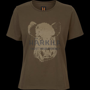 Wildboar S/S T-skjorte W Willow green – Härkila