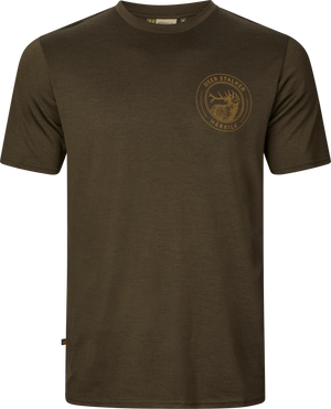 Game S/S T-skjorte - Willow Green Stag – Härkila