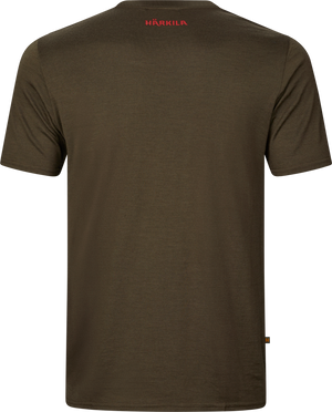 Game S/S T-skjorte – Willow Green Moose – Härkila