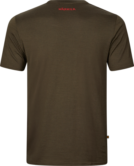 Game S/S T-skjorte – Willow Green Moose – Härkila