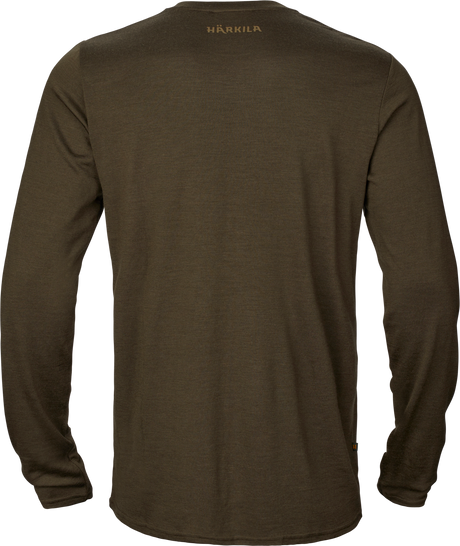 Game L/S T-skjorte – Willow Green Stag – Härkila