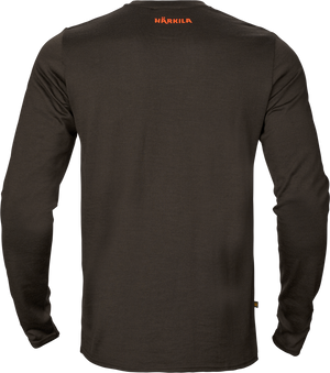 Game L/S T-skjorte – Shadow Brown Wildboar – Härkila