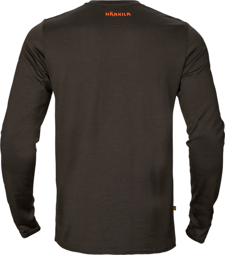 Game L/S T-skjorte – Shadow Brown Wildboar – Härkila