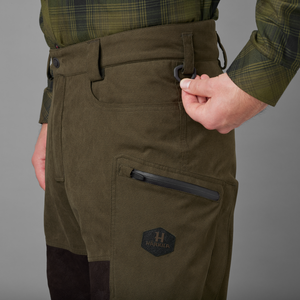 Driven Hunt HWS Leather Bukse Willow Green/Shadow Brown – Härkila