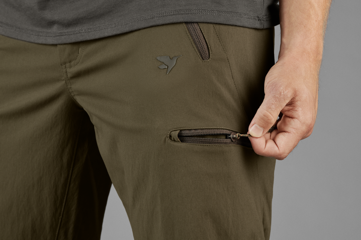 Outdoor Stretch Bukse - Pine Green – Seeland