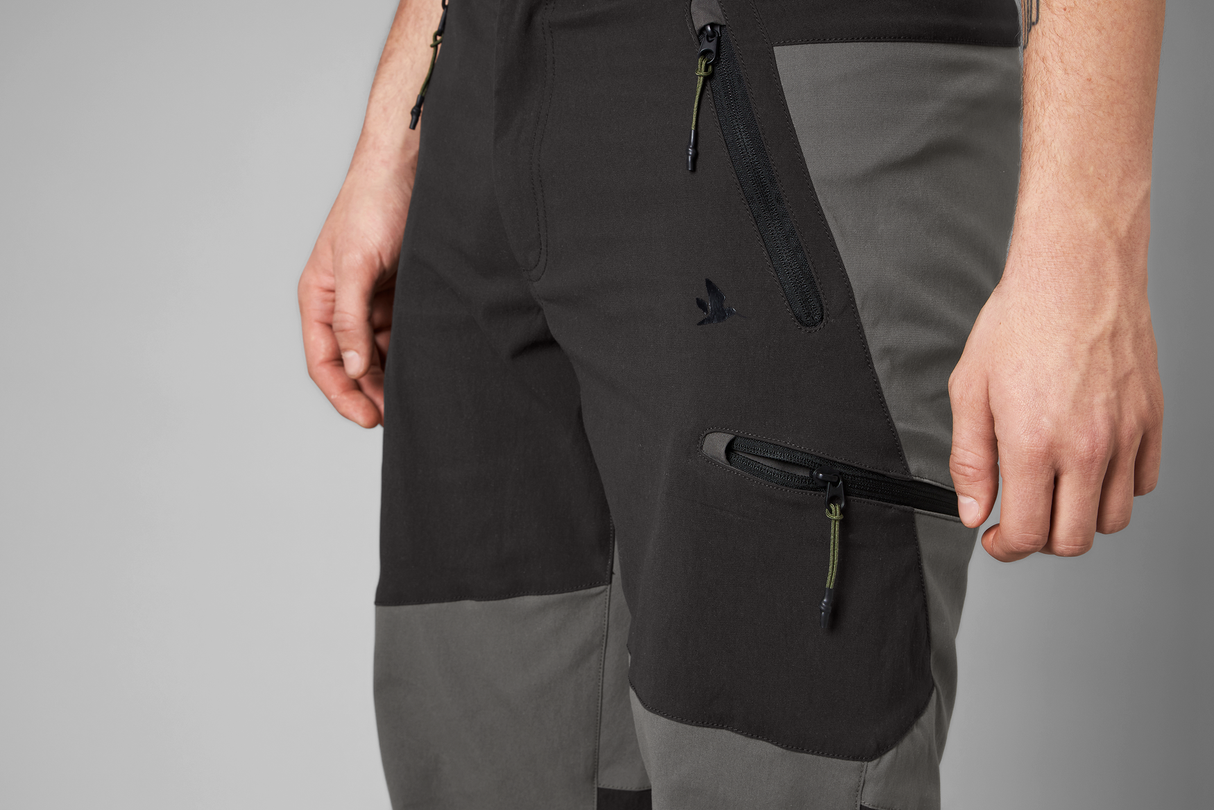 Outdoor Stretch Bukse - Black/Grey – Seeland