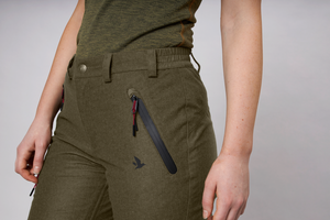 Avail Bukse Dame Pine Green Melange – Seeland