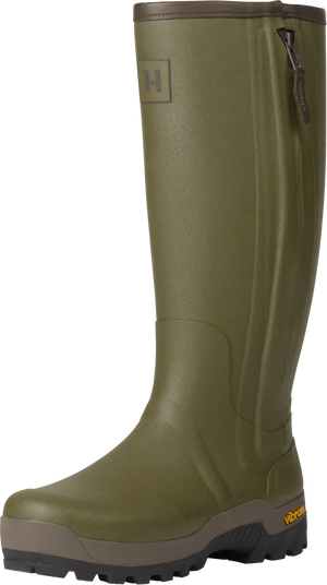 Forester Zip Gummistøvel – Dark Olive – Härkila