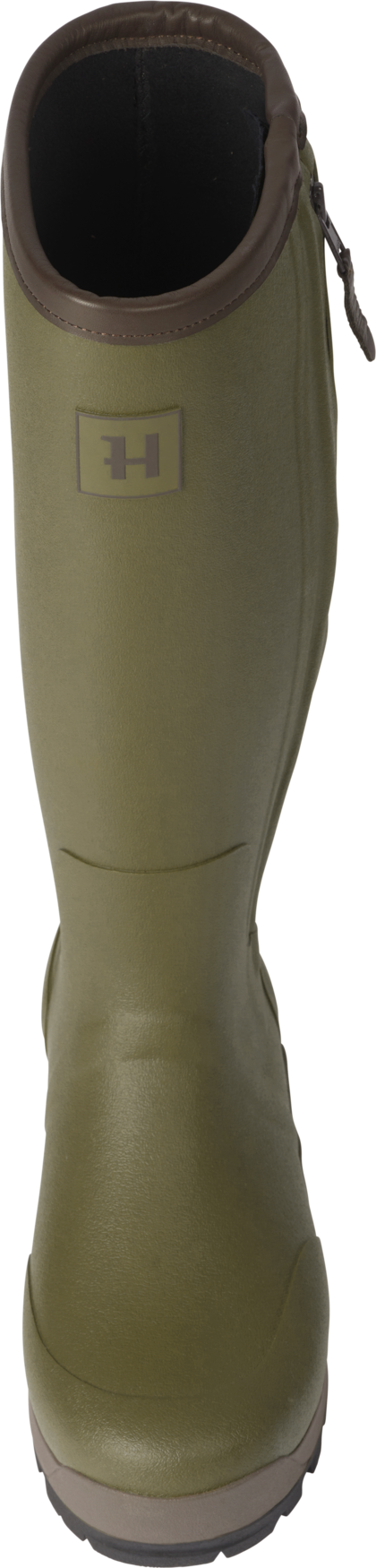 Forester Zip Gummistøvel – Dark Olive – Härkila