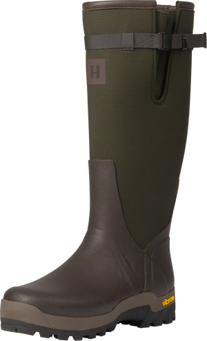 Forester Textile Gummistøvel – Willow Green/Deep Brown – Härkila
