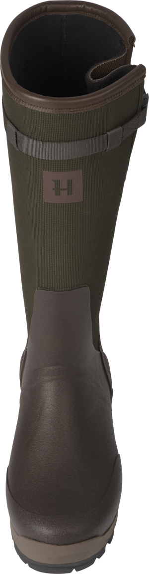 Forester Textile Gummistøvel – Willow Green/Deep Brown – Härkila