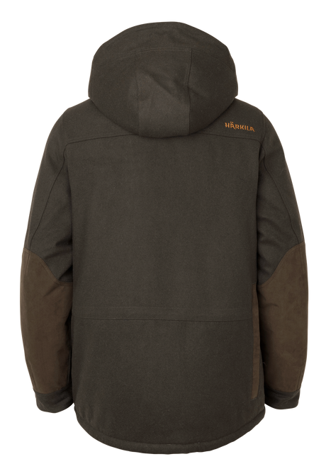 Kodiak CleverWool HSP isoleret jakke - Dark hunting green/Shadow brown - Härkila