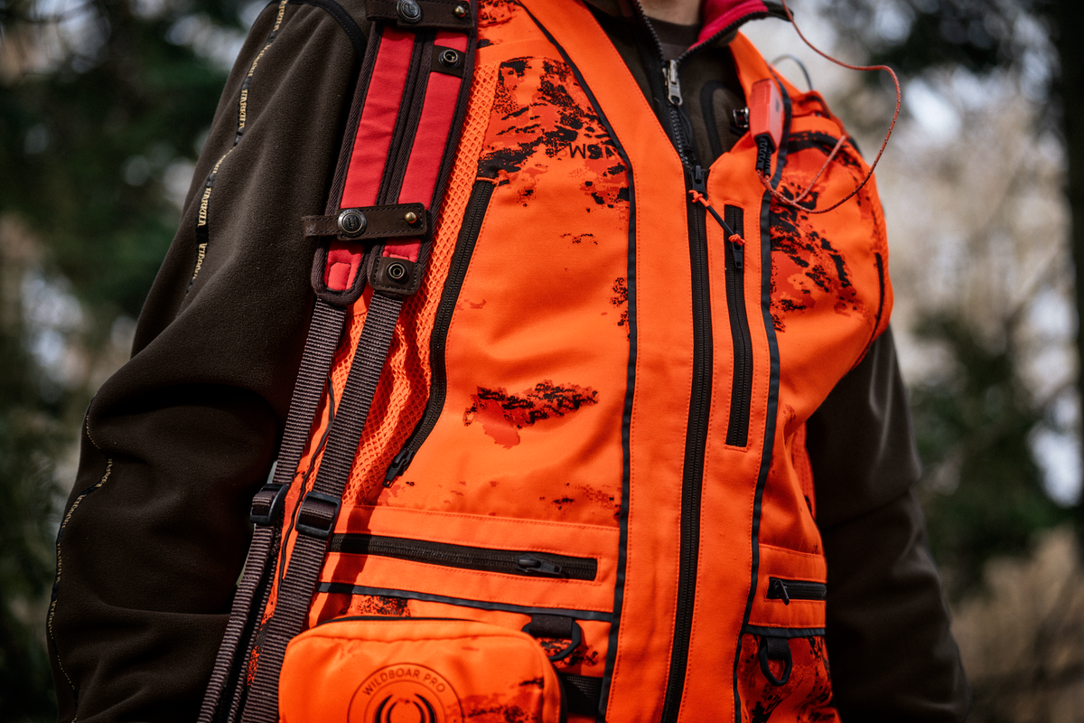 Wildboar Pro Blaze Camo-Vest - AXIS MSP®CE Orange – Härkila