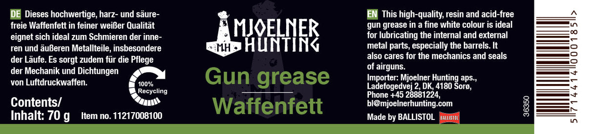 Våpenfett 70 gr. – Mjoelner