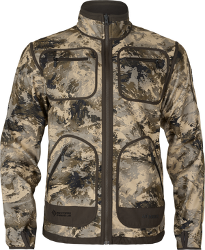 Kamko Mountain WSP Vendbar fleecejakke – AXIS MSP®Mountain/Shadow Brown – Härkila