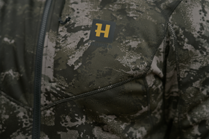 NOCTYX Camo fleecejakke med hel glidelås – AXIS MSP®Black – Härkila