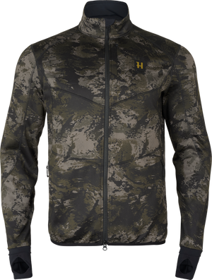 NOCTYX Camo fleecejakke med hel glidelås – AXIS MSP®Black – Härkila