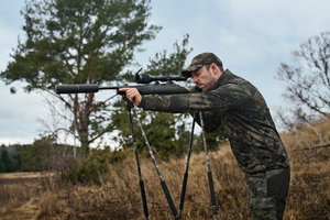 NOCTYX Camo fleecejakke med hel glidelås – AXIS MSP®Black – Härkila