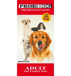 Hundefôr Voksen Familiehunden 12 kg – Prof dog