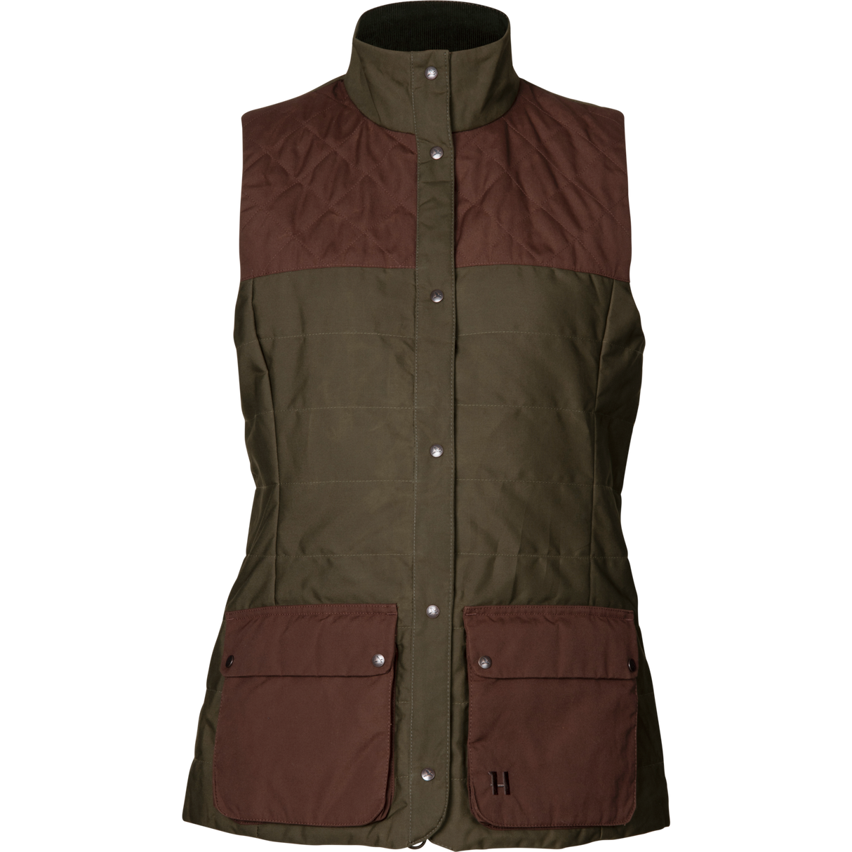 Retrieve vest Dame Dark Warm Olive/Burgundy – Härkila